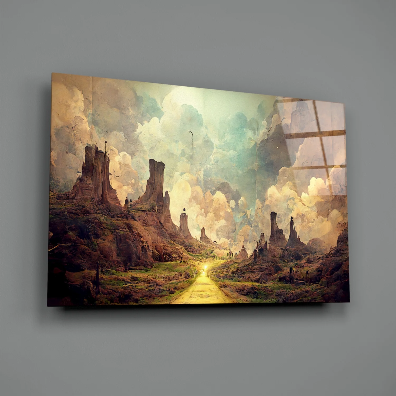 Road to the End Glass Art  || Designer Collection - Image 3