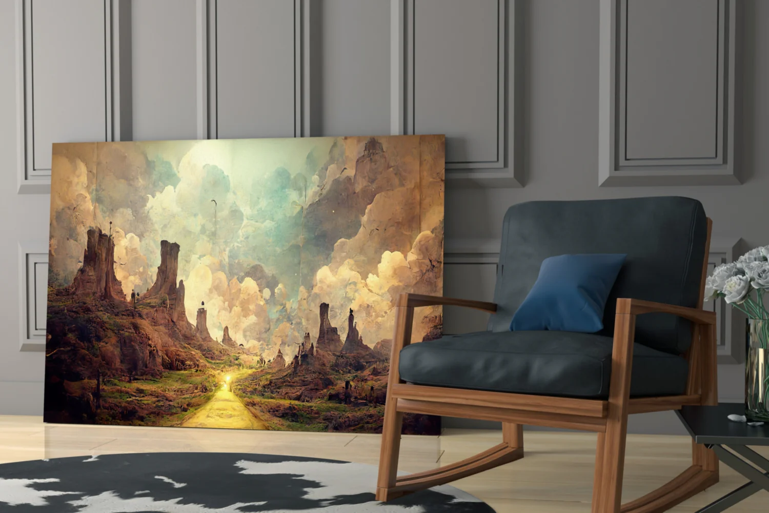 Road to the End Glass Art  || Designer Collection - Image 7