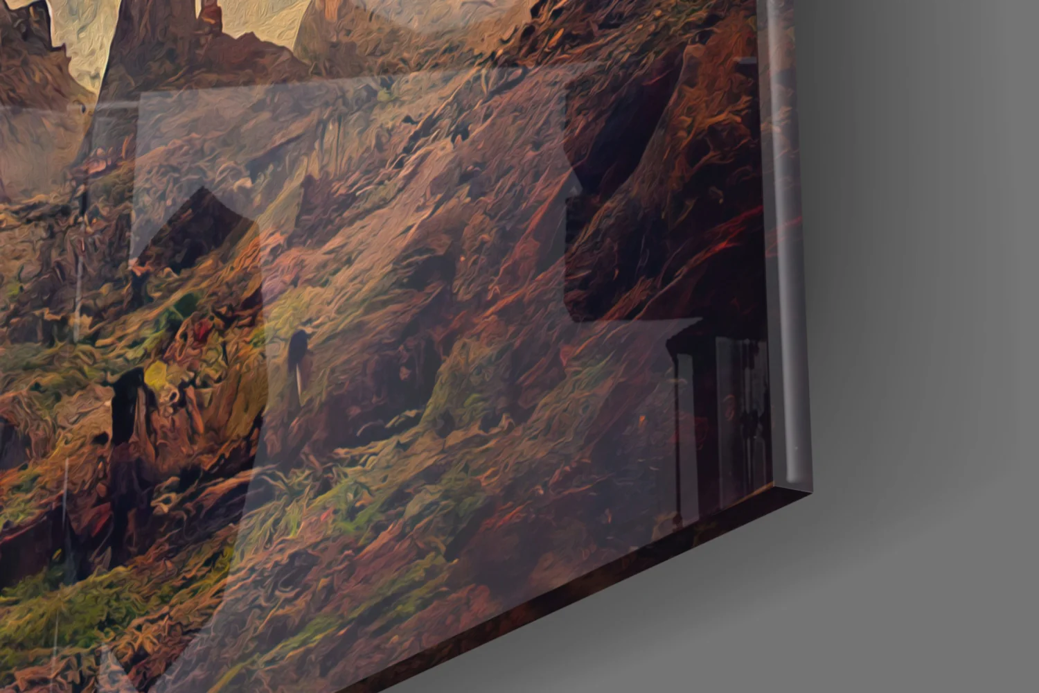 Road to the End Glass Art  || Designer Collection - Image 8