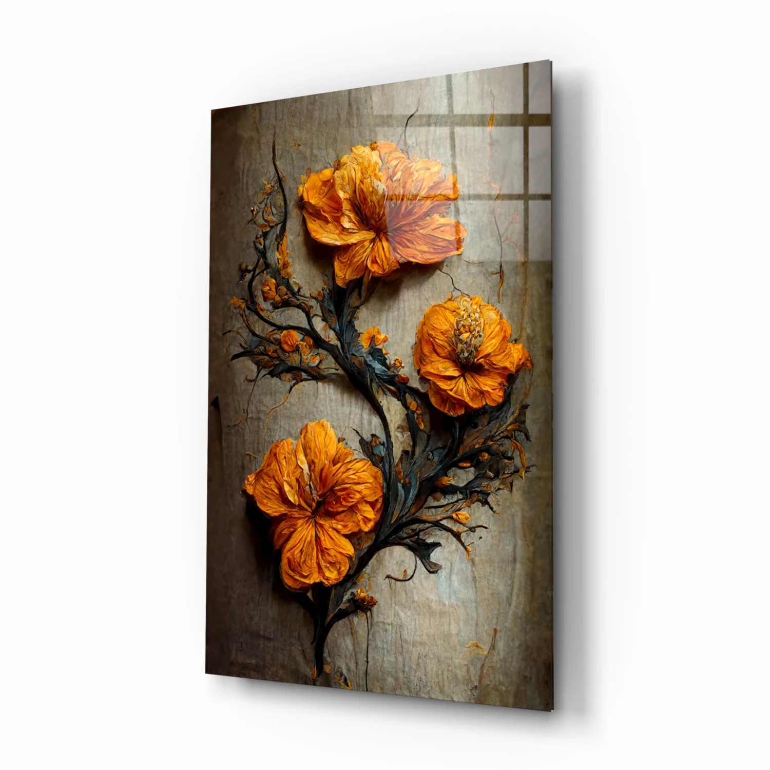Timeless Flowers Glass Art || Designer Collection - Image 2