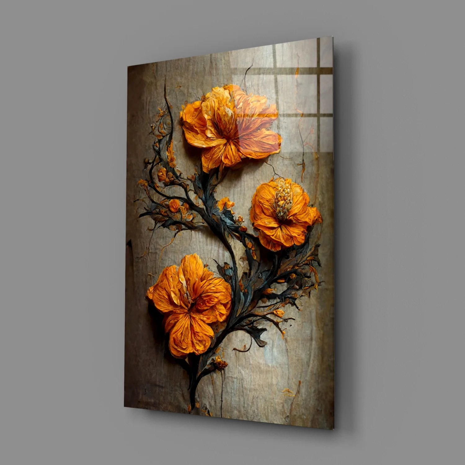 Timeless Flowers Glass Art || Designer Collection - Image 3