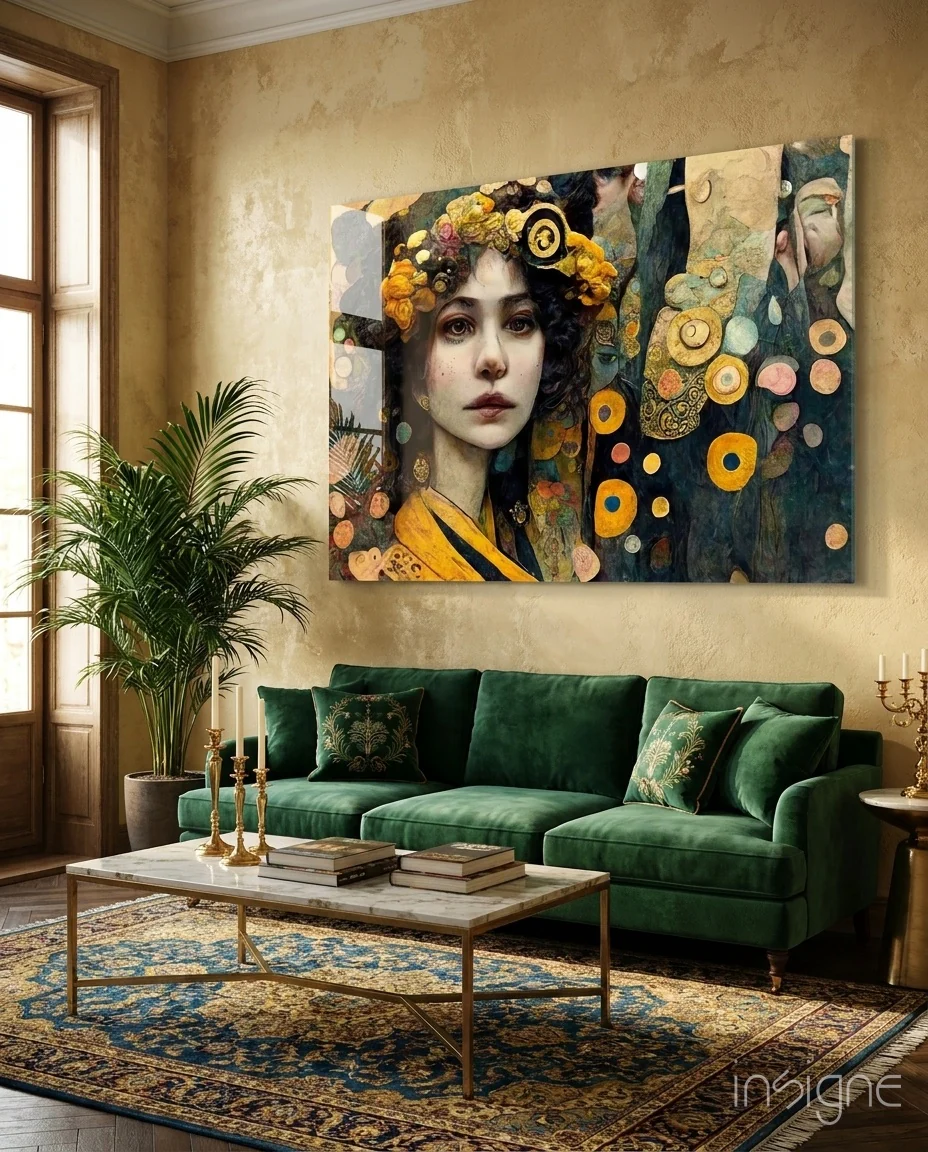 The Stance Glass Wall Art || Designer Collection