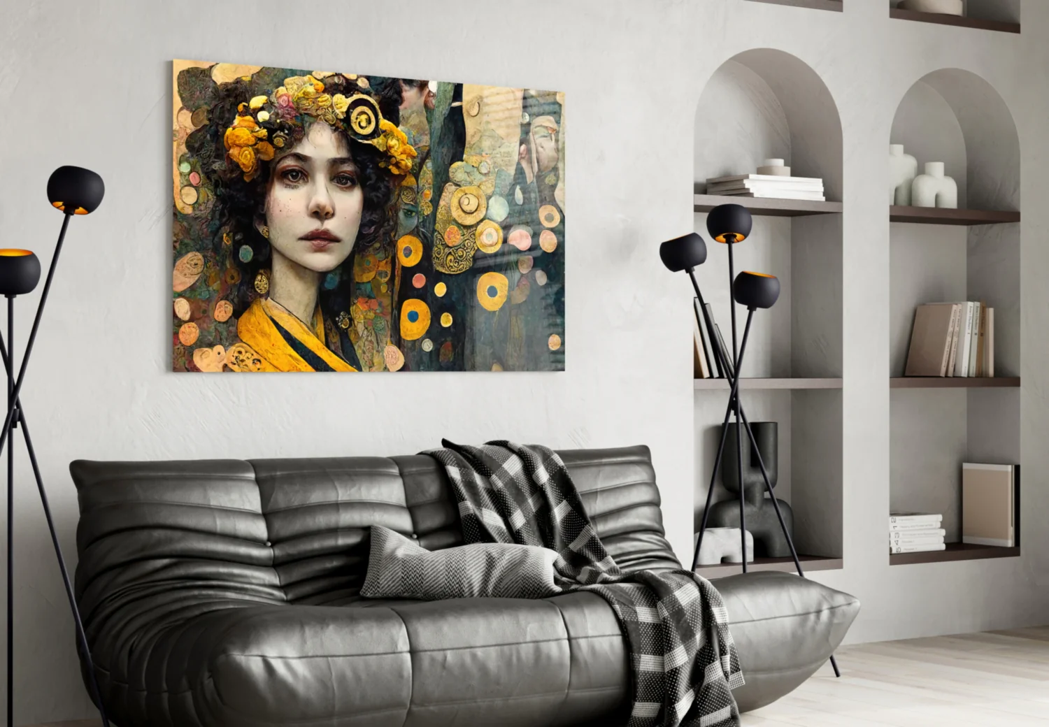 The Stance Glass Wall Art || Designer Collection - Image 5