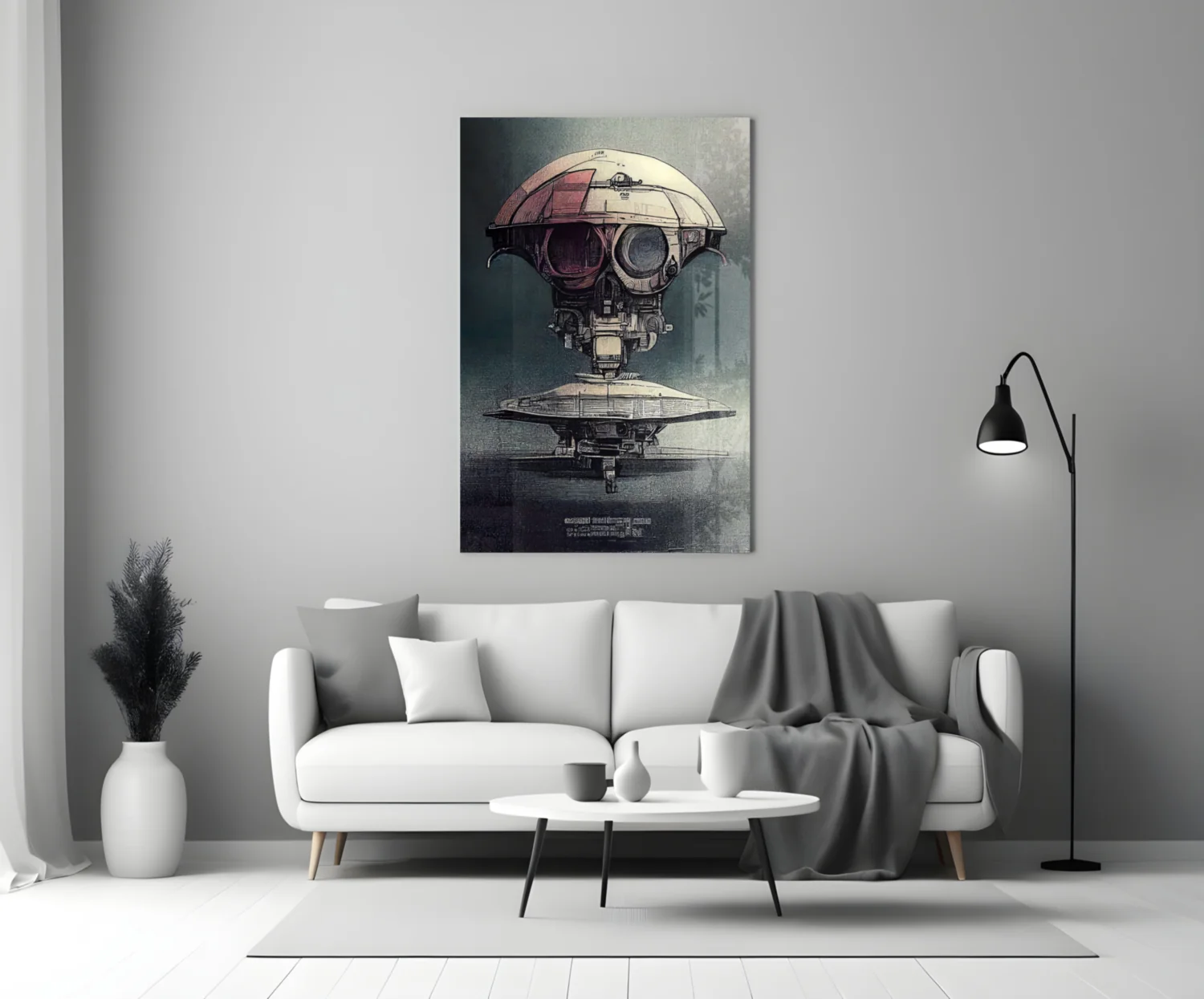 The Arrival Glass Wall Art || Designer Collection - Image 4