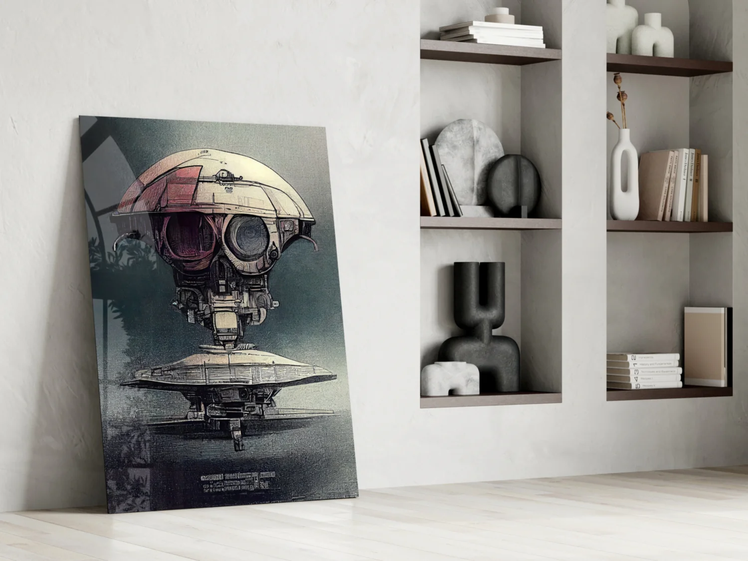 The Arrival Glass Wall Art || Designer Collection - Image 7