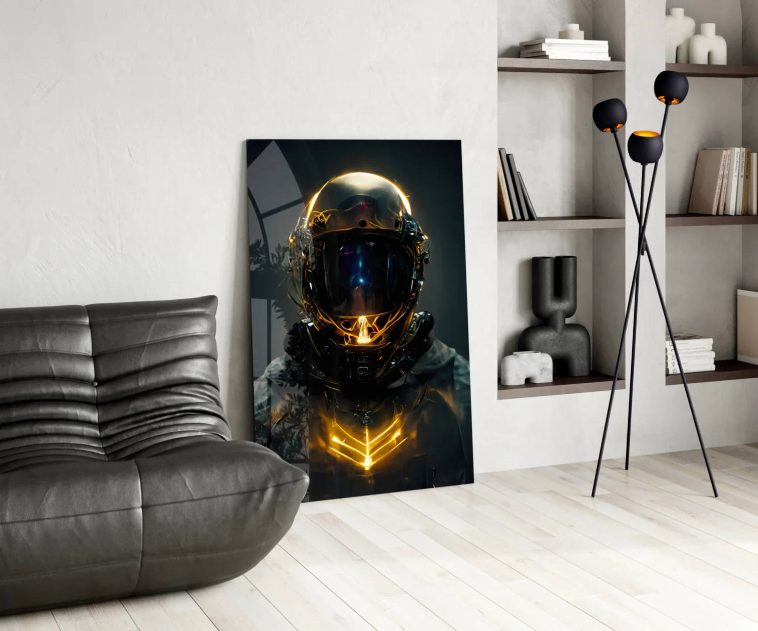 Back to the Space Glass Art  || Designer Collection - Image 6