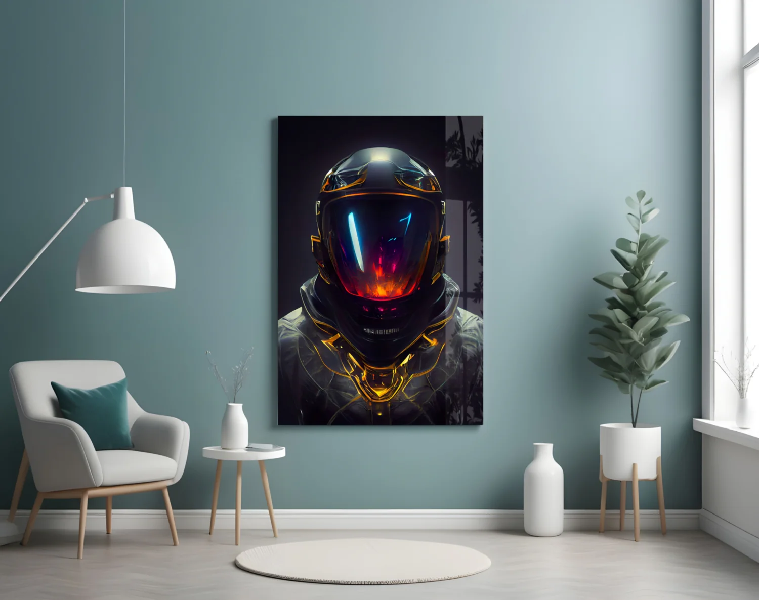 Back to the Space Glass Art || Designer Collection - Image 5