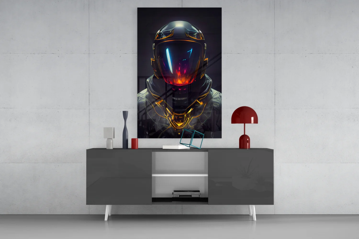 Back to the Space Glass Art || Designer Collection - Image 9