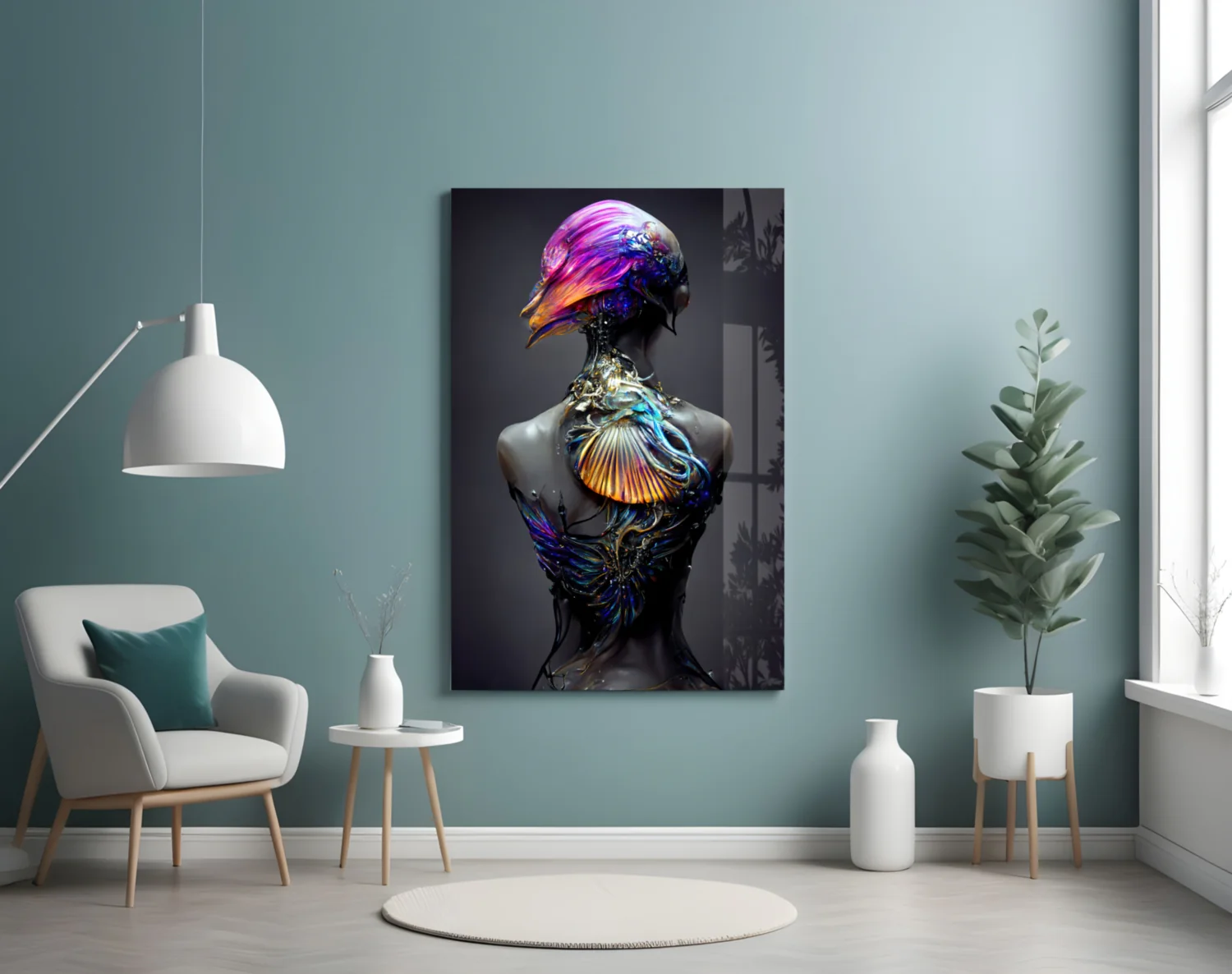 Mutation Glass Art || Designer Collection - Image 5