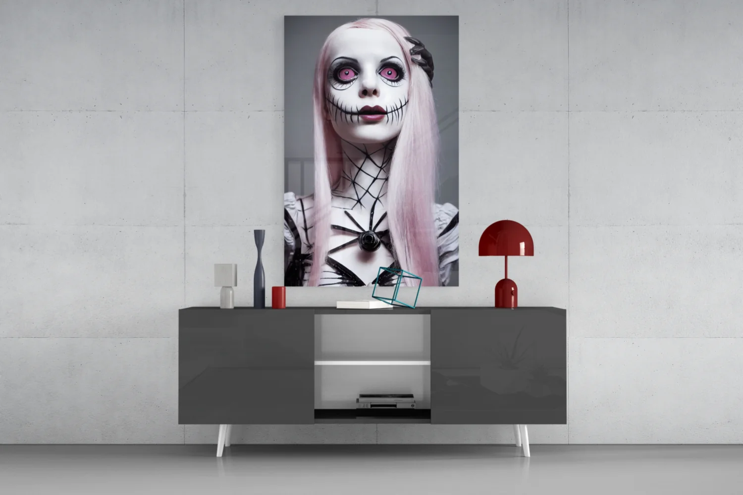 The Puppet Glass Wall Art  || Designer Collection - Image 9