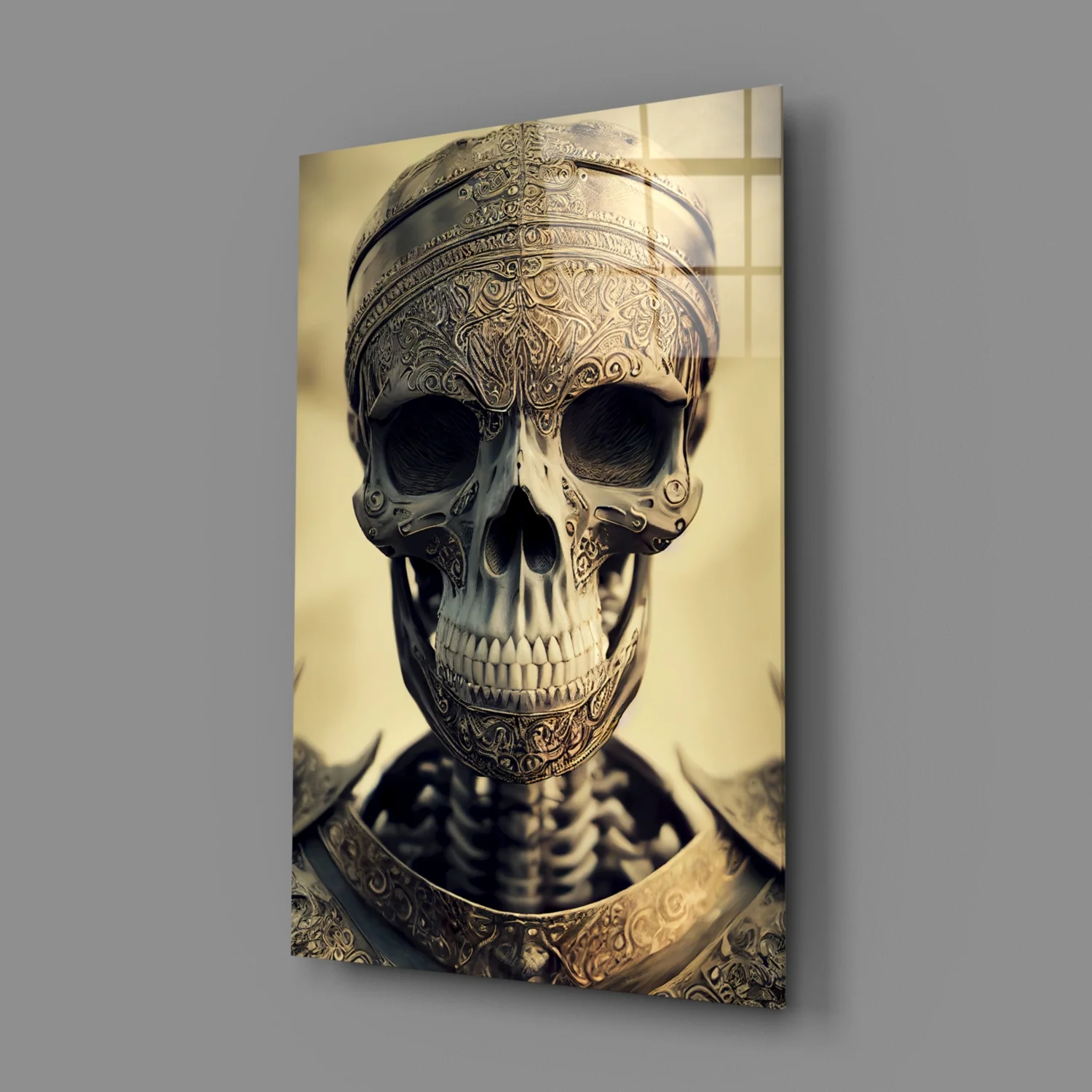 The Immortal Fighter Glass Wall Art || Designer Collection - Image 3