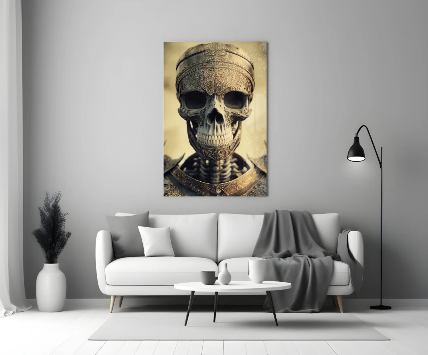 The Immortal Fighter Glass Wall Art || Designer Collection - Image 4