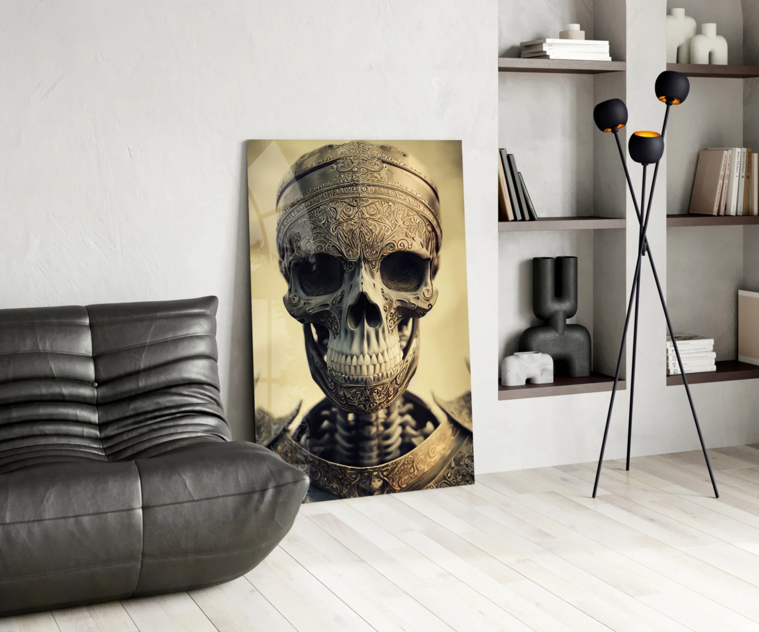 The Immortal Fighter Glass Wall Art || Designer Collection - Image 6