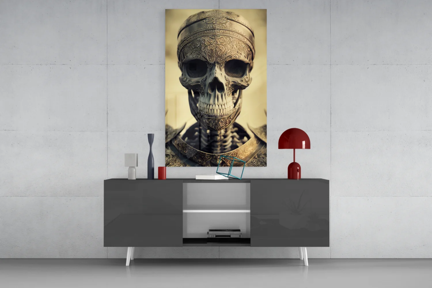 The Immortal Fighter Glass Wall Art || Designer Collection - Image 9