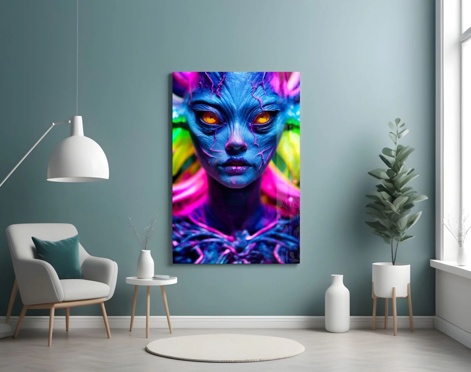 The Native Glass Wall Art || Designer Collection - Image 5
