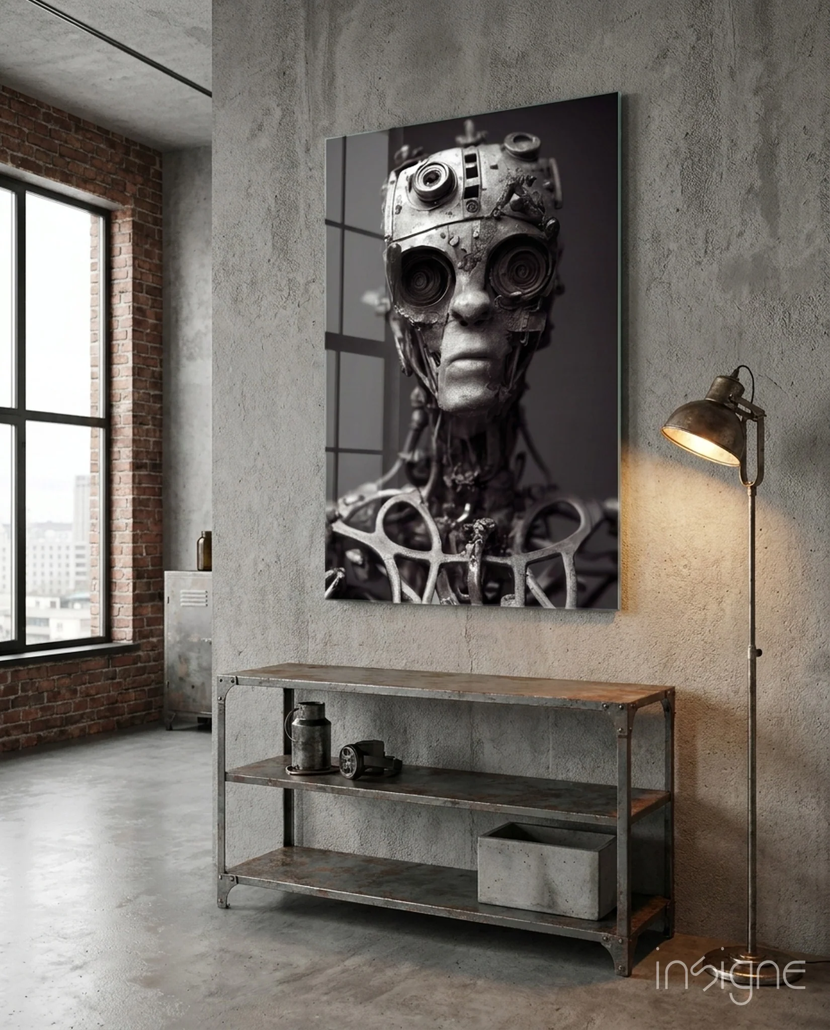 Future Human Glass Art || Designer Collection