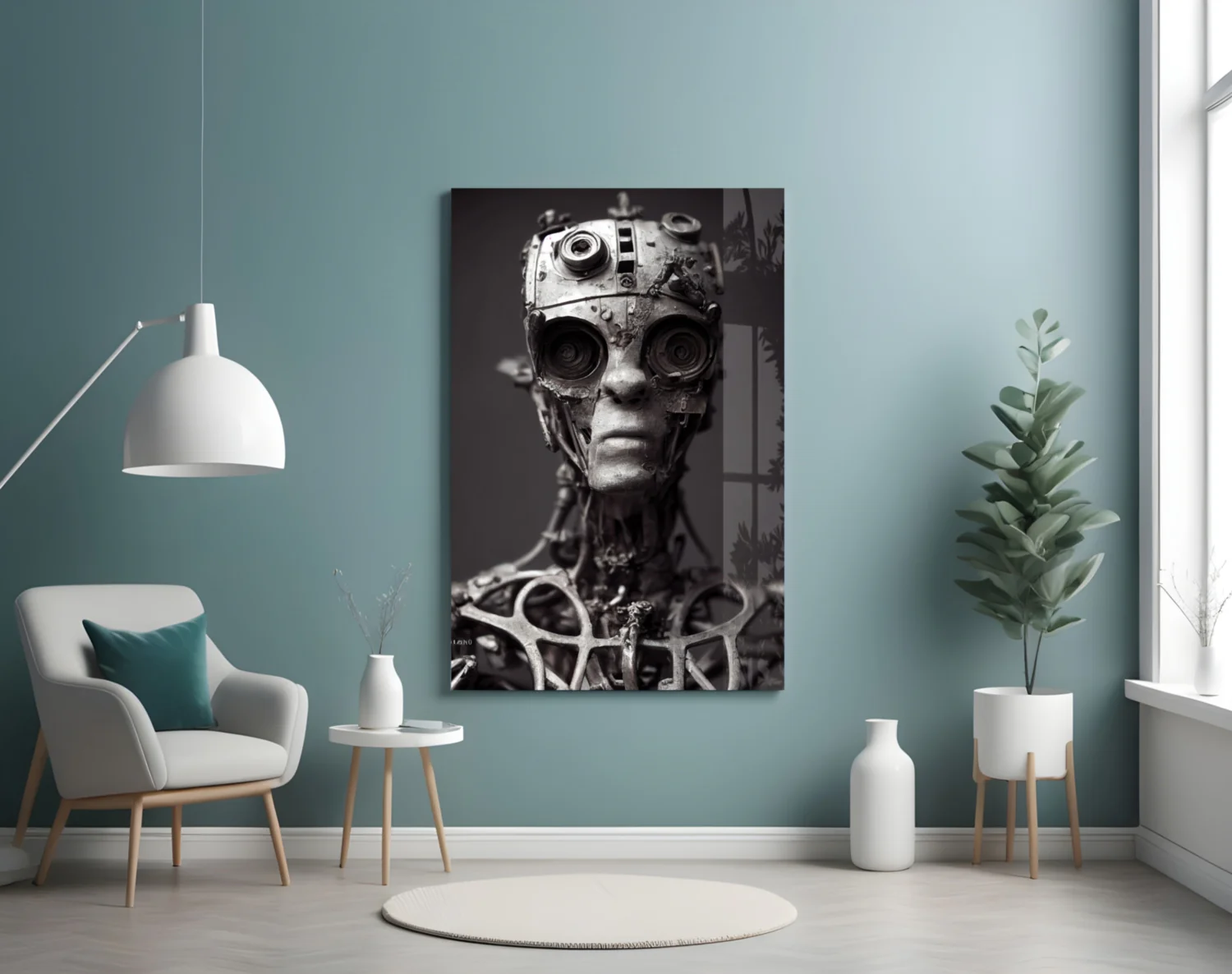 Future Human Glass Art || Designer Collection - Image 5