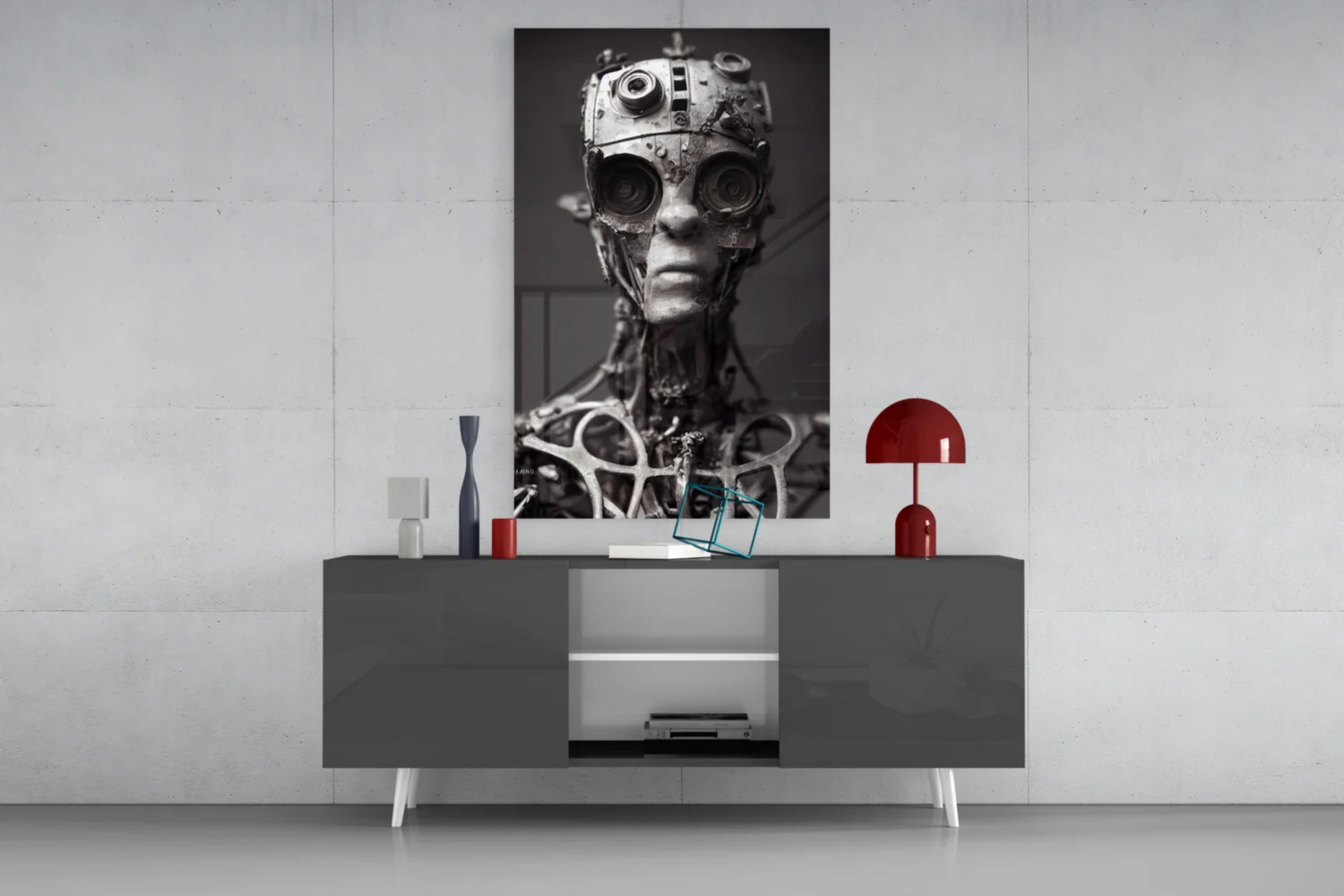 Future Human Glass Art || Designer Collection - Image 9