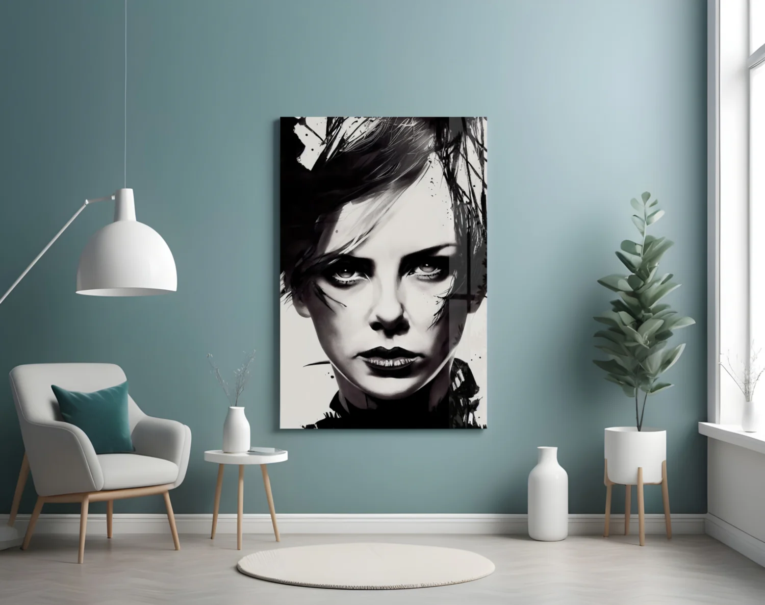 The Bellicose Glass Wall Art || Designer Collection - Image 5