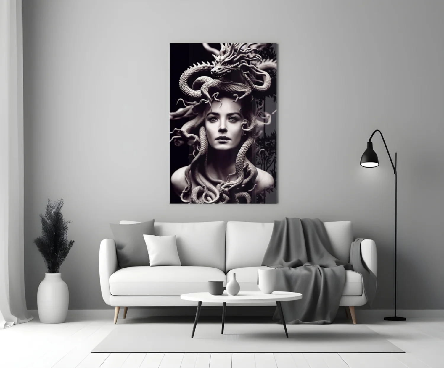 Medusa Glass Art || Designer Collection - Image 4
