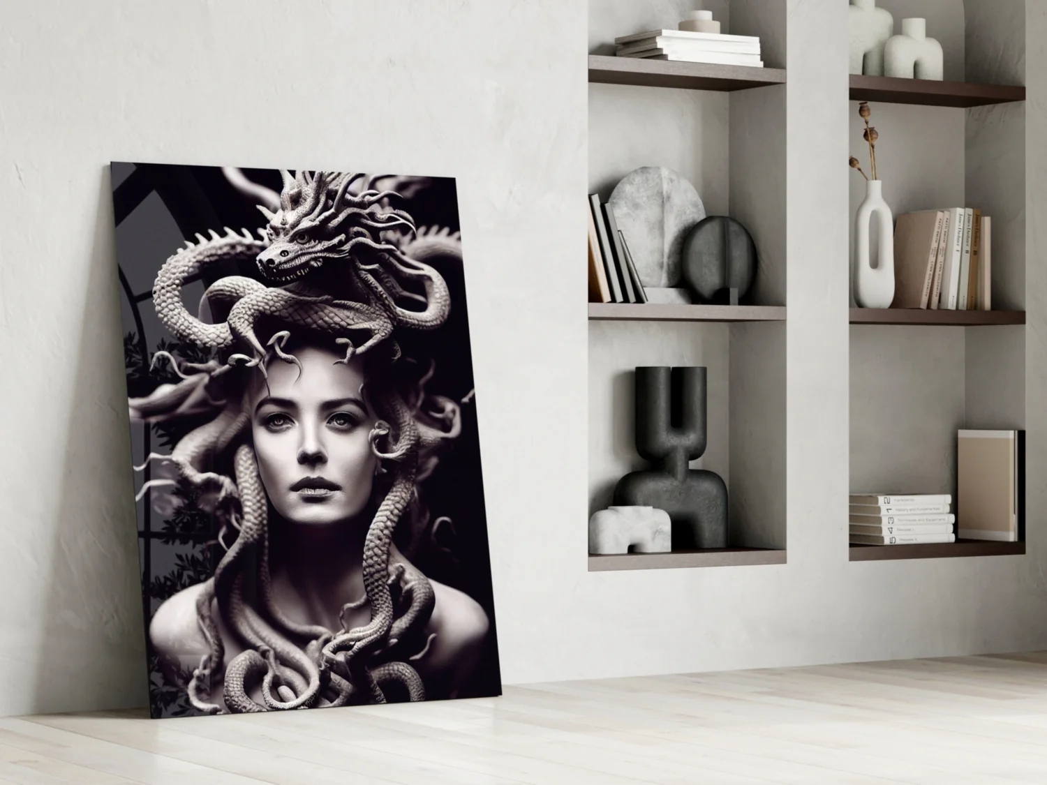 Medusa Glass Art || Designer Collection - Image 7