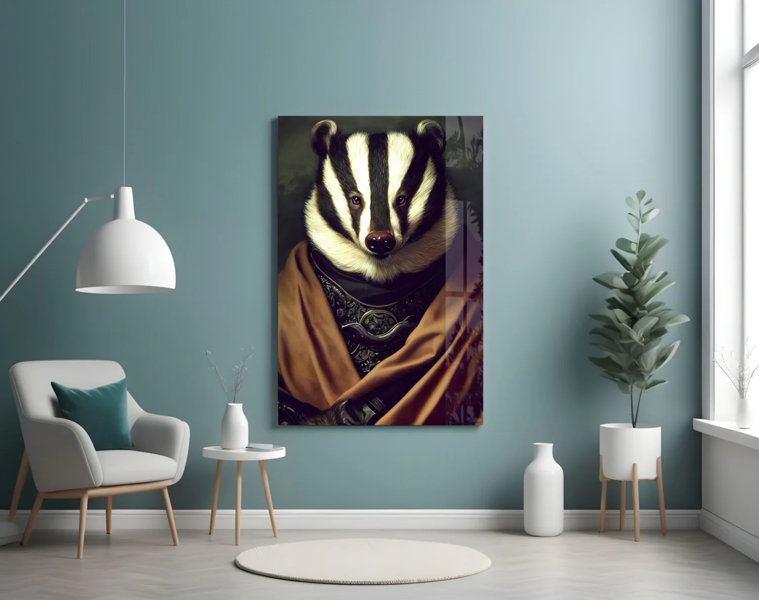 Badger Glass Wall Art - Image 5
