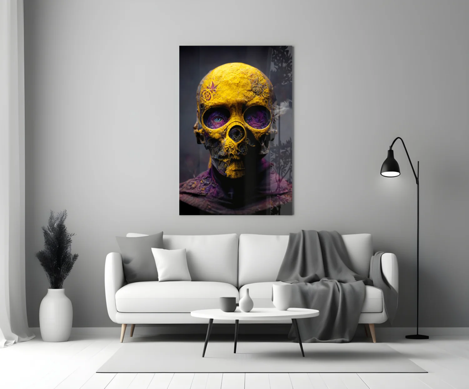 Skull Glass Art || Designers Collection - Image 4