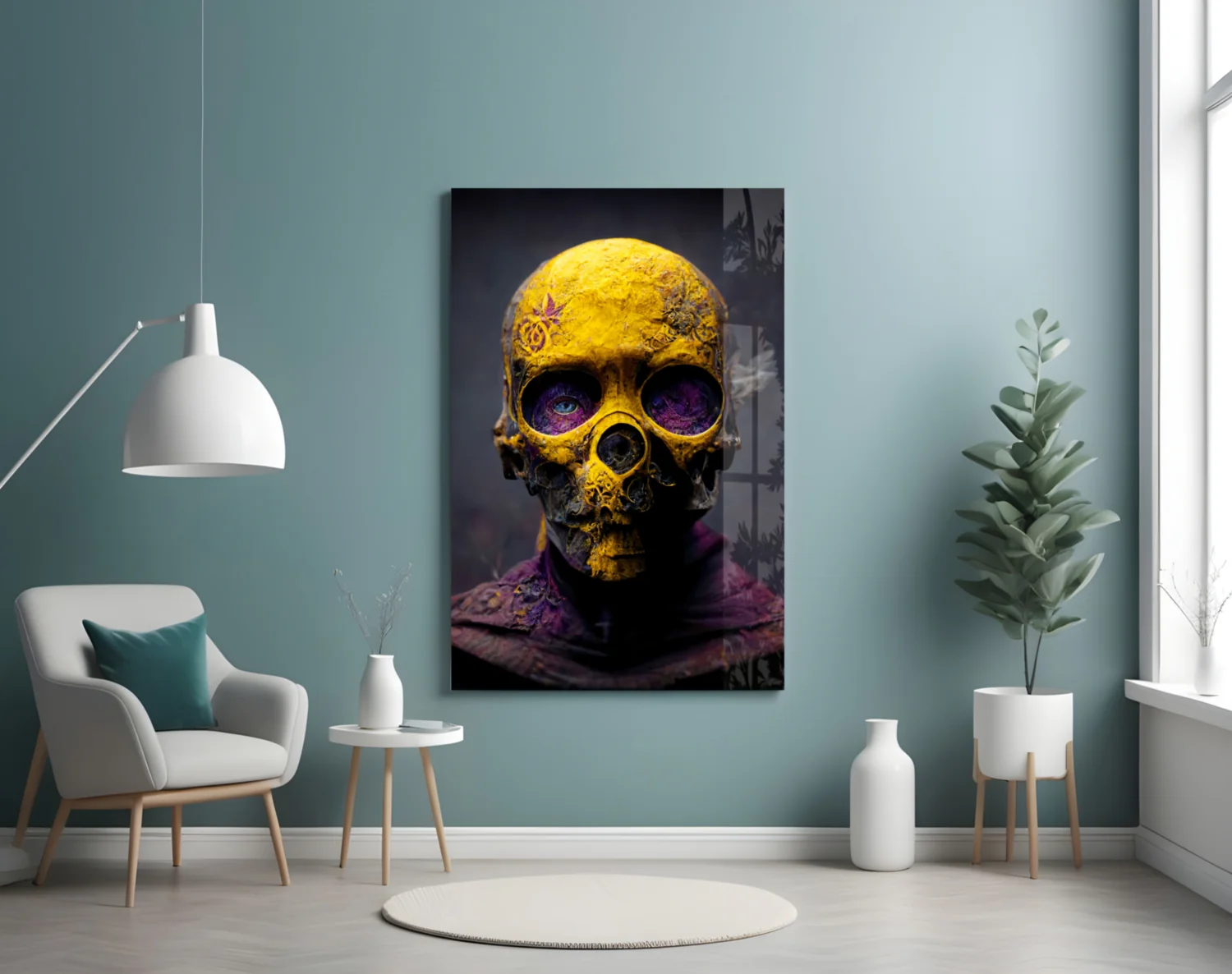 Skull Glass Art || Designers Collection - Image 5