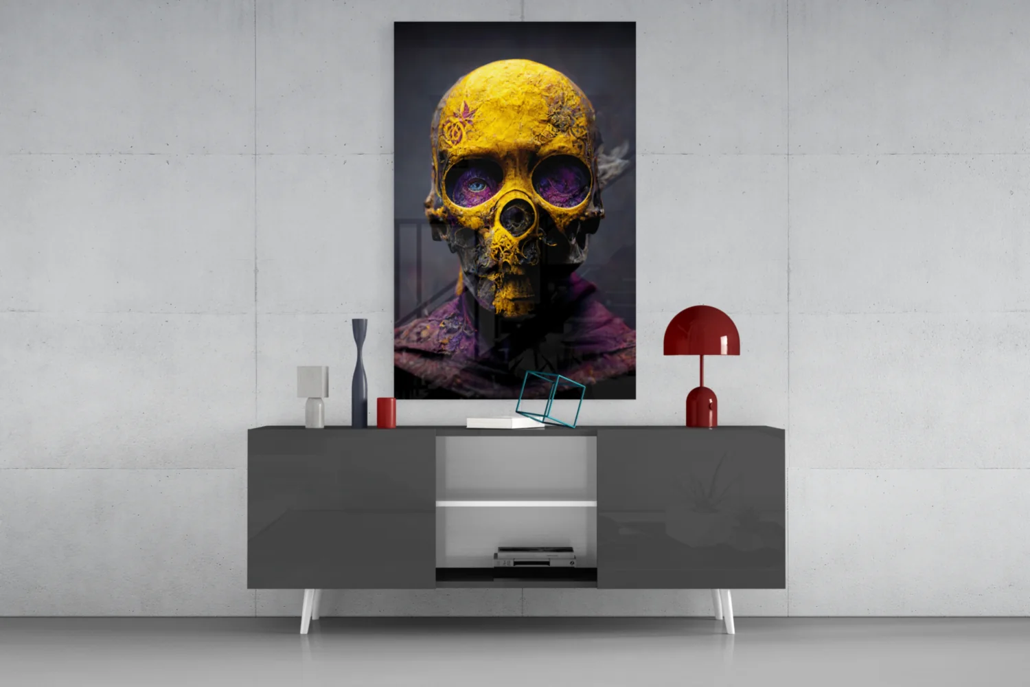 Skull Glass Art || Designers Collection - Image 9