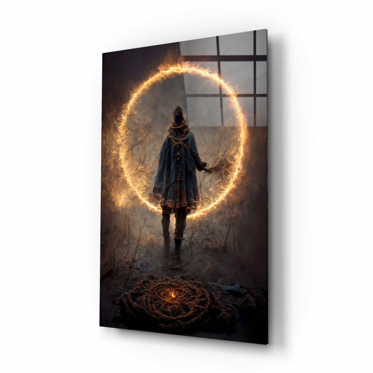 Circle Glass Wall Art || Designer Collection - Image 2