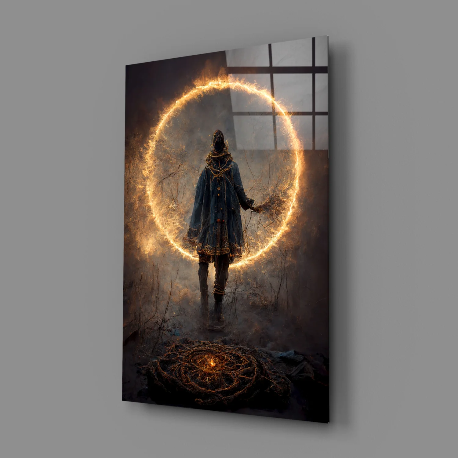 Circle Glass Wall Art || Designer Collection - Image 3