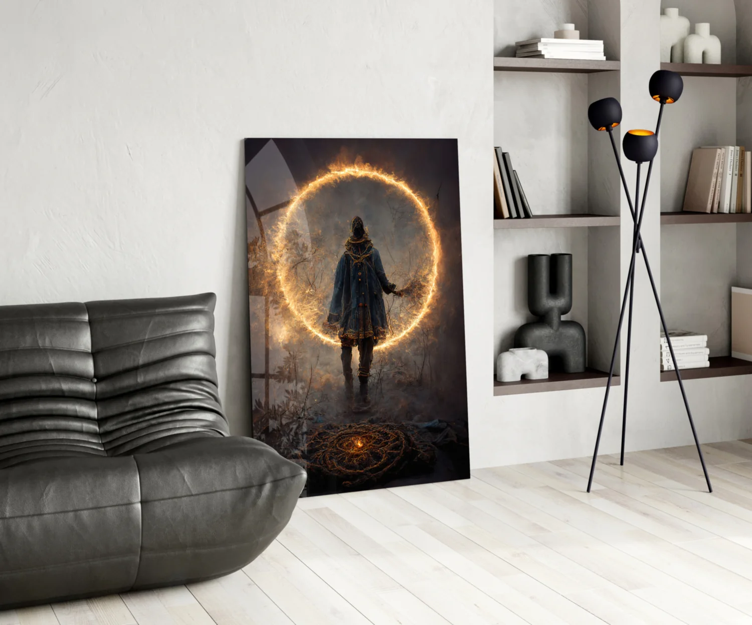 Circle Glass Wall Art || Designer Collection - Image 6