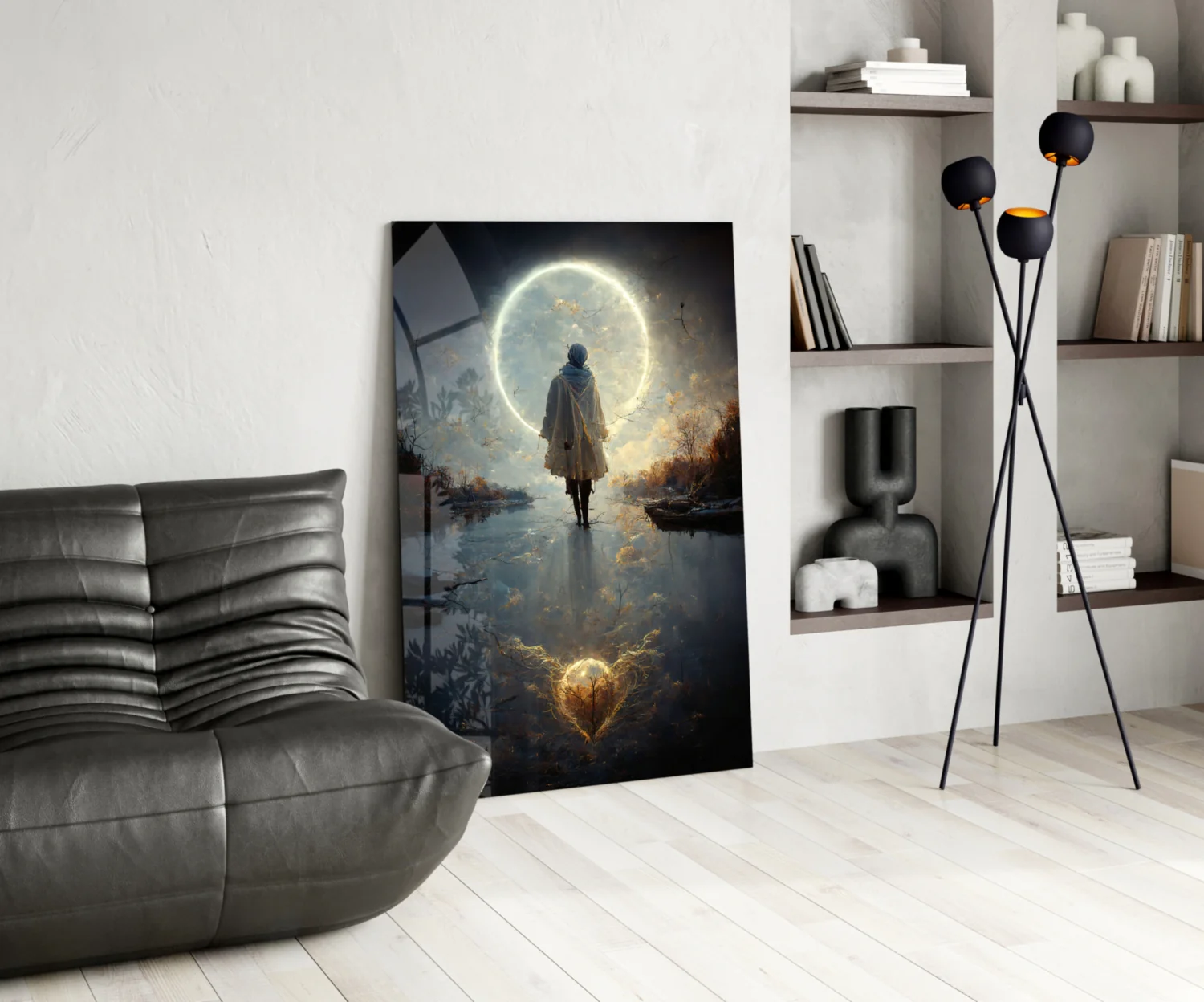 Tranquility Glass Wall Art || Designer Collection - Image 6