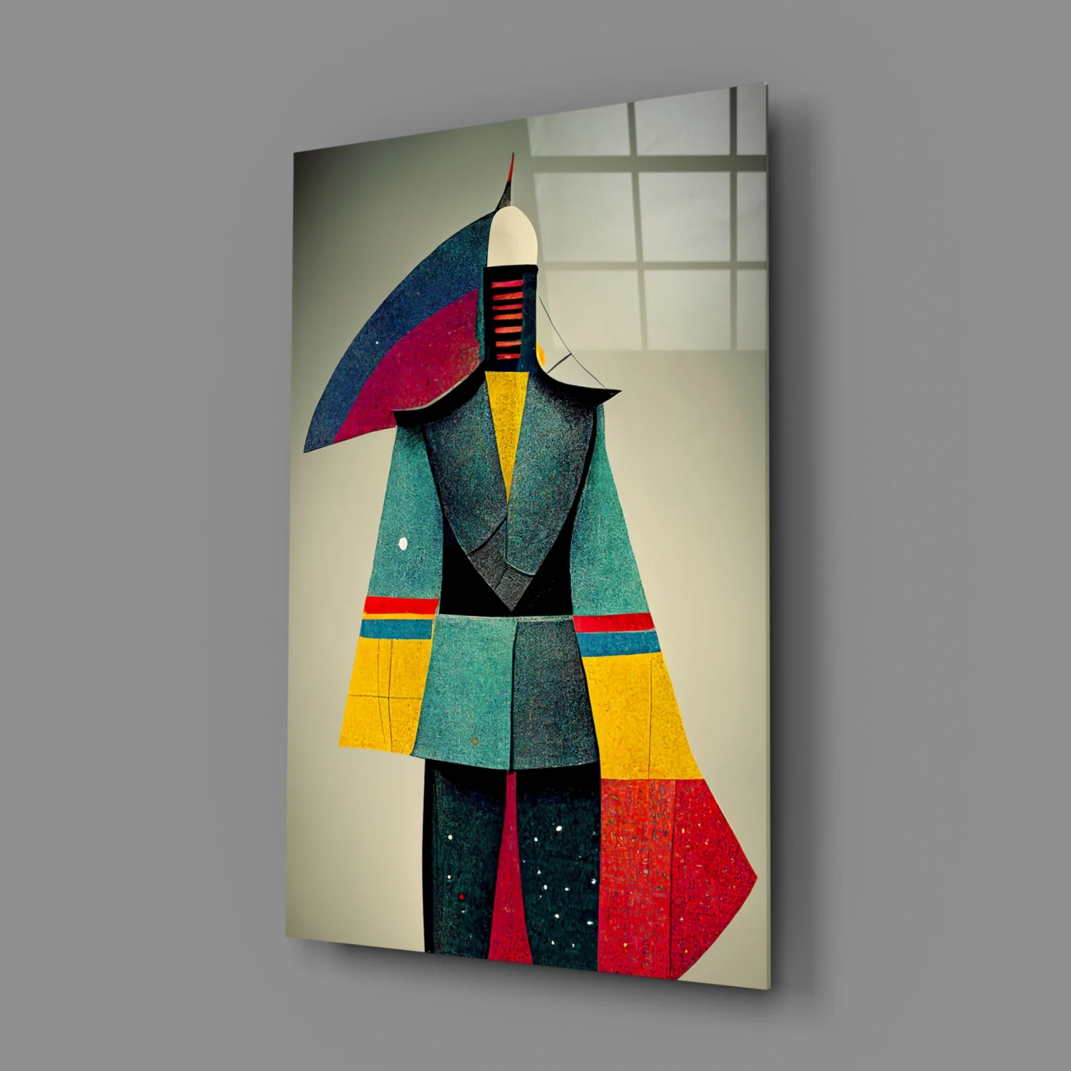 Colored Man Glass Art || Designers Collection - Image 3