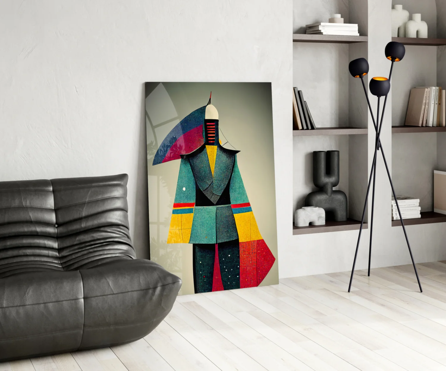Colored Man Glass Art || Designers Collection - Image 6