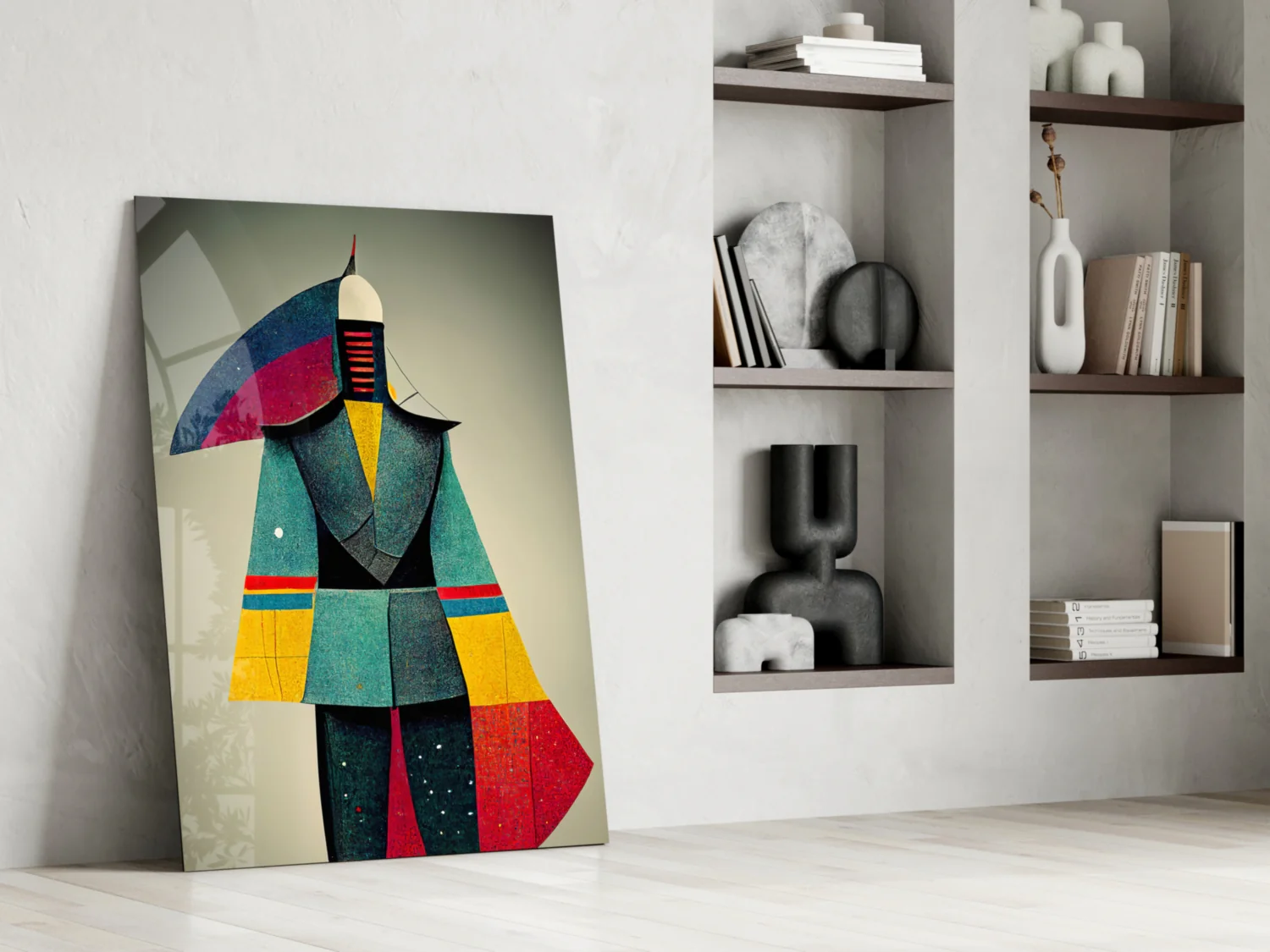 Colored Man Glass Art || Designers Collection - Image 7
