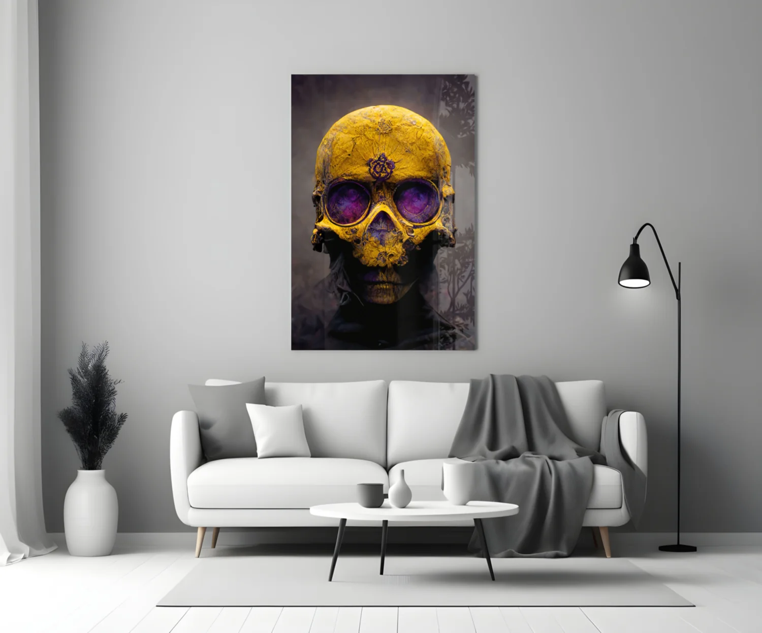 Skull Glass Art || Designers Collection - Image 4
