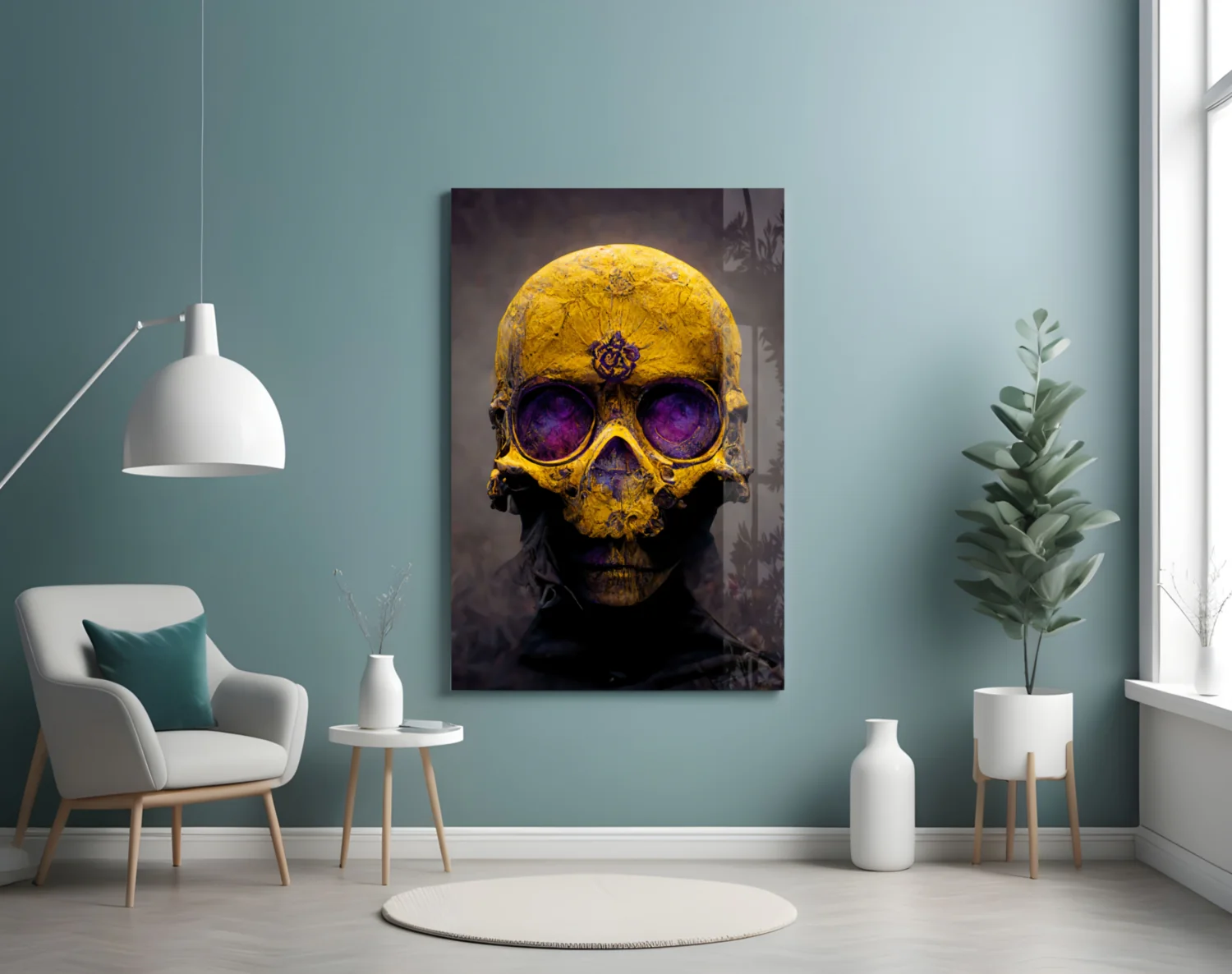 Skull Glass Art || Designers Collection - Image 5