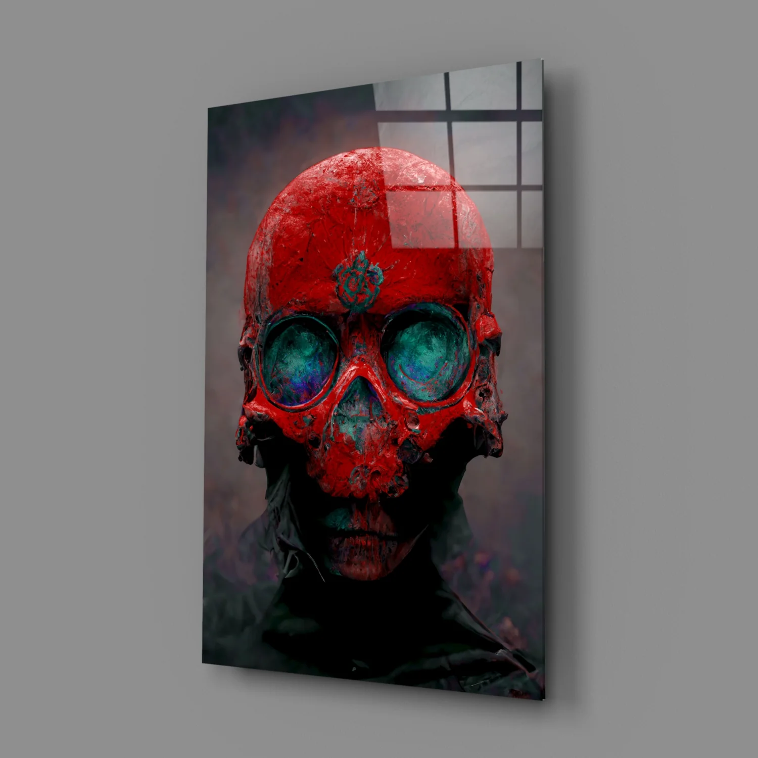 Skull Glass Art  || Designers Collection - Image 3