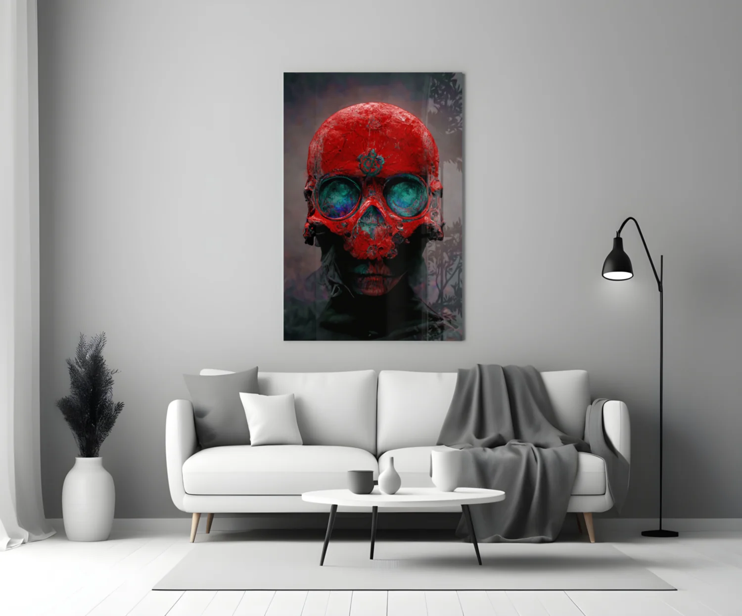 Skull Glass Art  || Designers Collection - Image 4