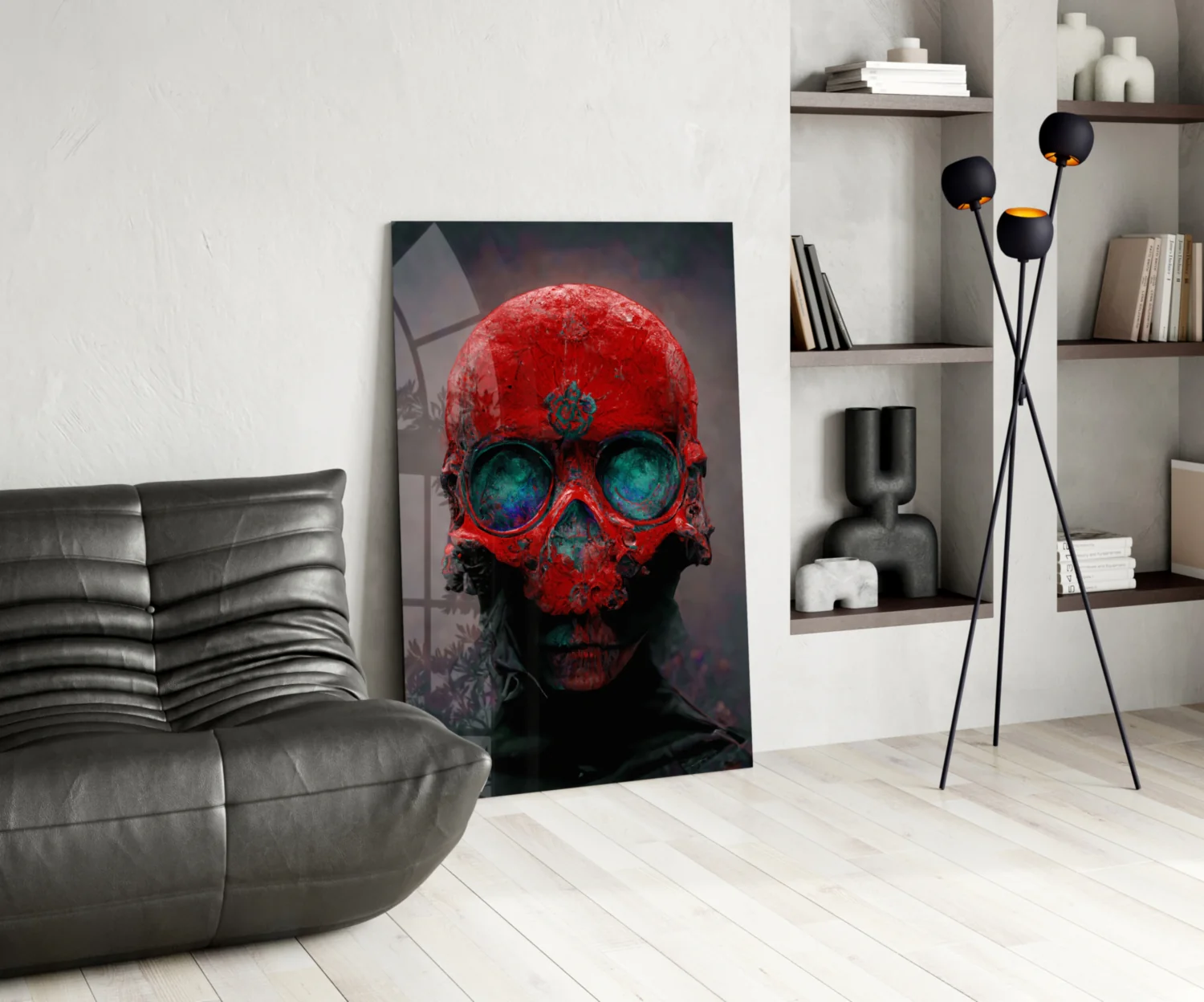 Skull Glass Art  || Designers Collection - Image 6