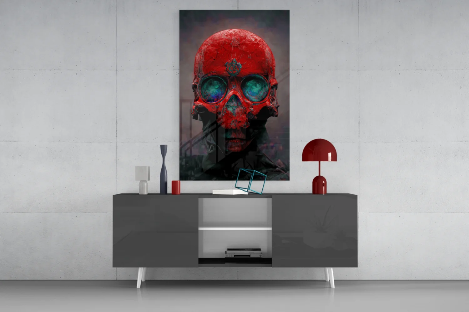 Skull Glass Art  || Designers Collection - Image 9