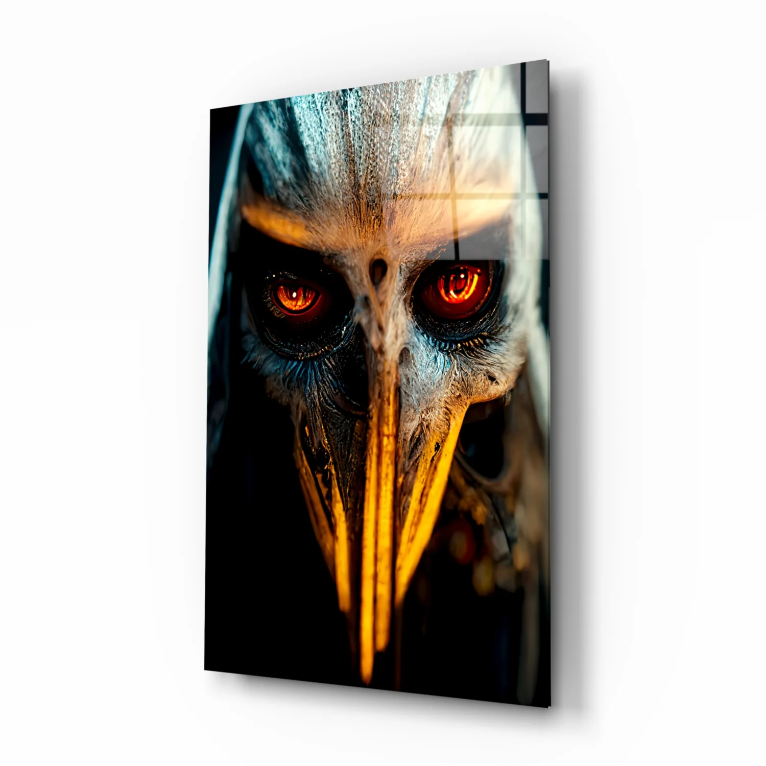 The Beak's Reveal Glass Wall Art || Designer Collection - Image 2