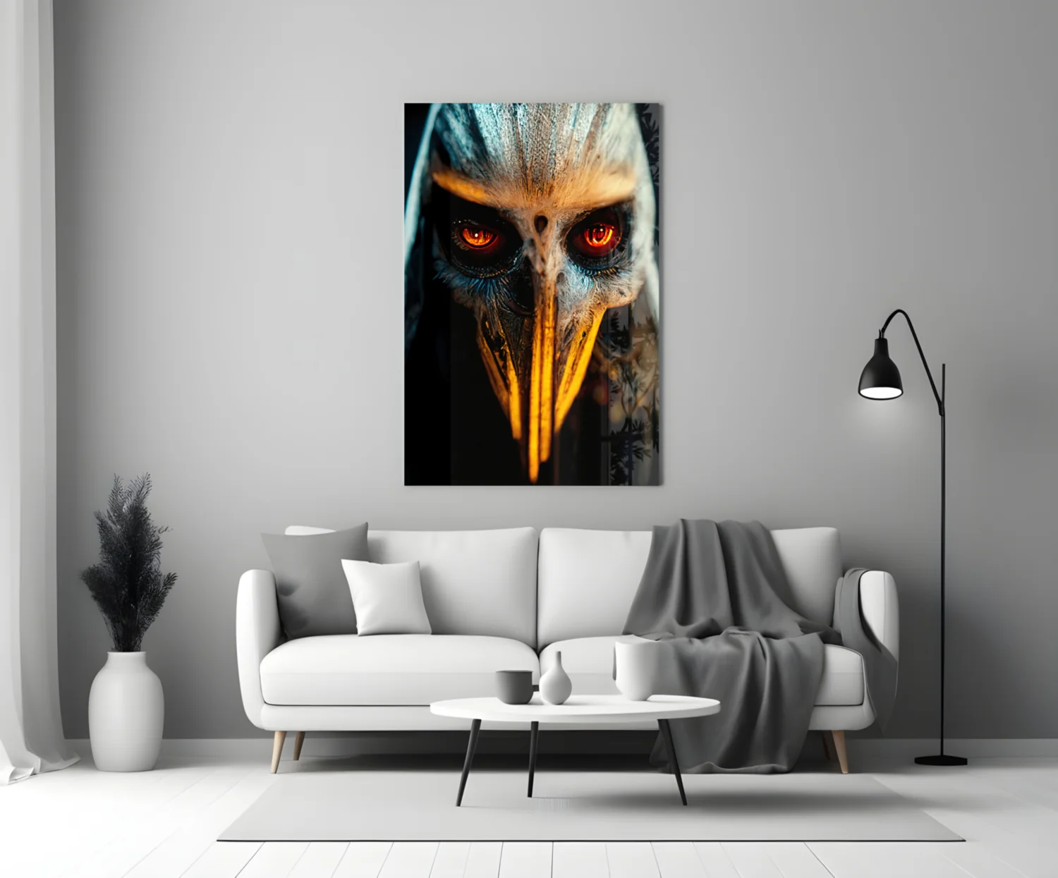 The Beak's Reveal Glass Wall Art || Designer Collection - Image 4