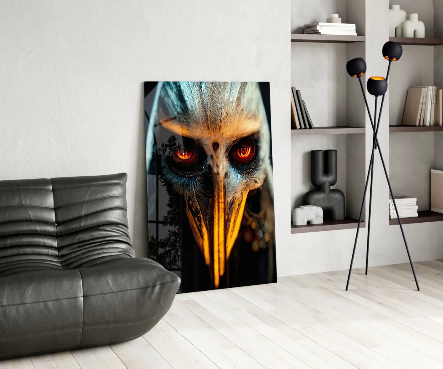The Beak's Reveal Glass Wall Art || Designer Collection - Image 6