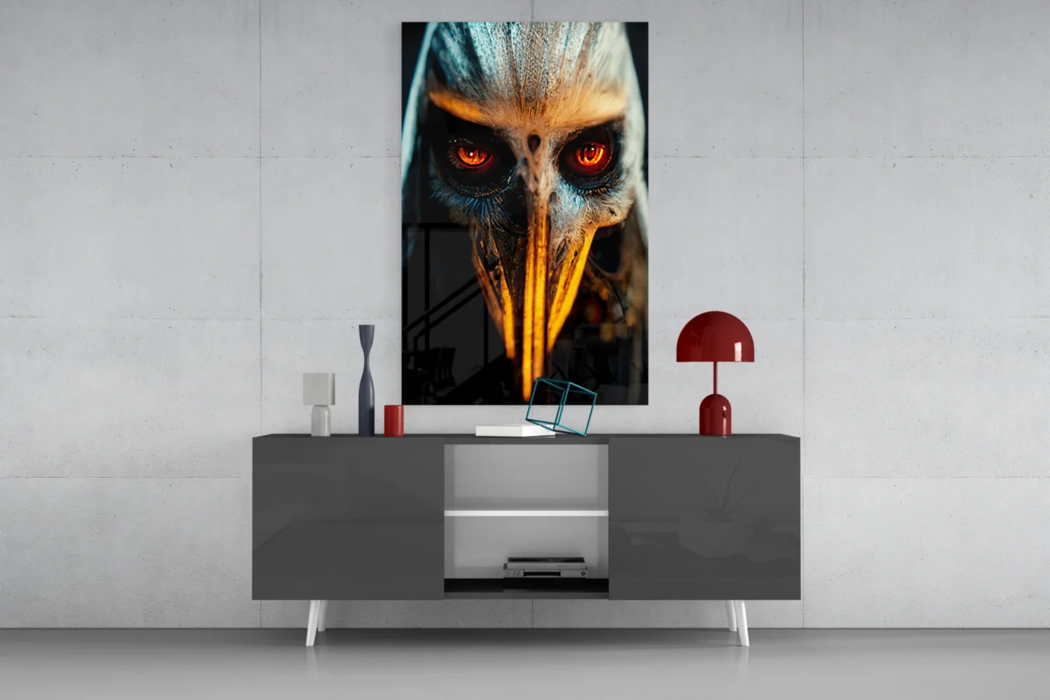 The Beak's Reveal Glass Wall Art || Designer Collection - Image 9