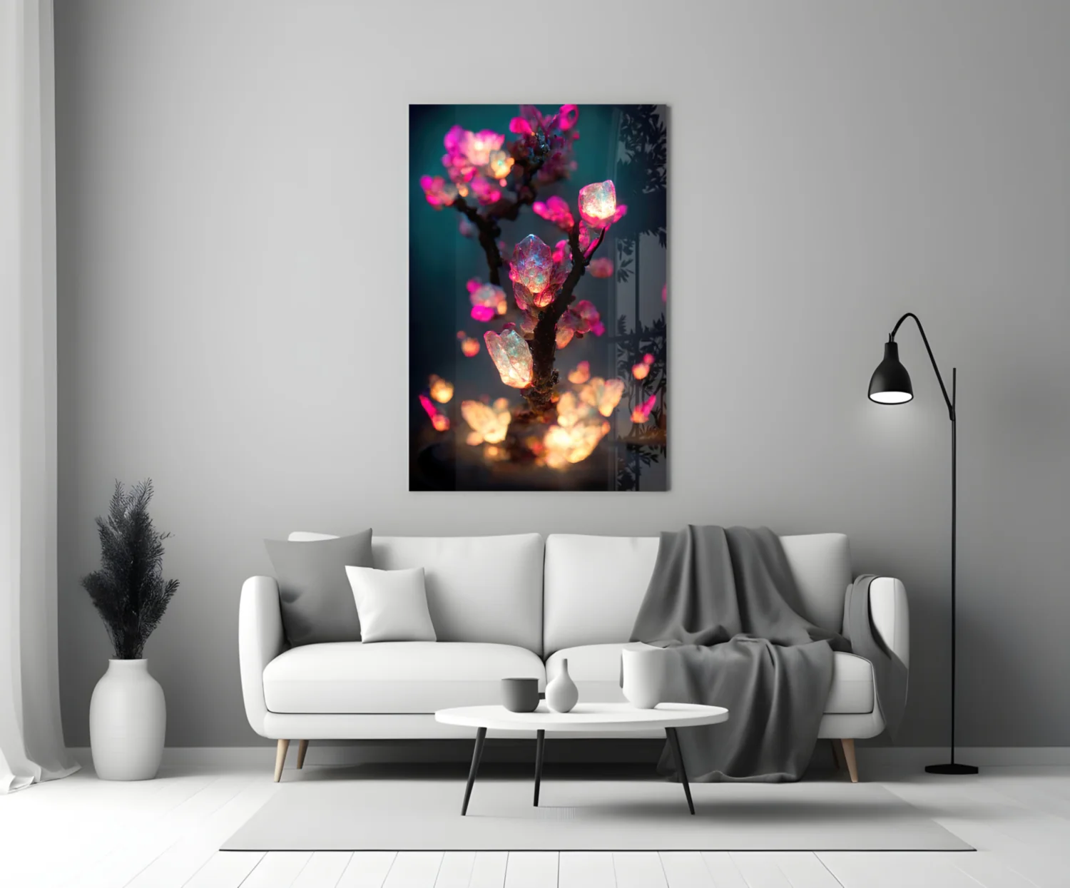 Fire Blooms Glass Art  || Designer Collection - Image 4