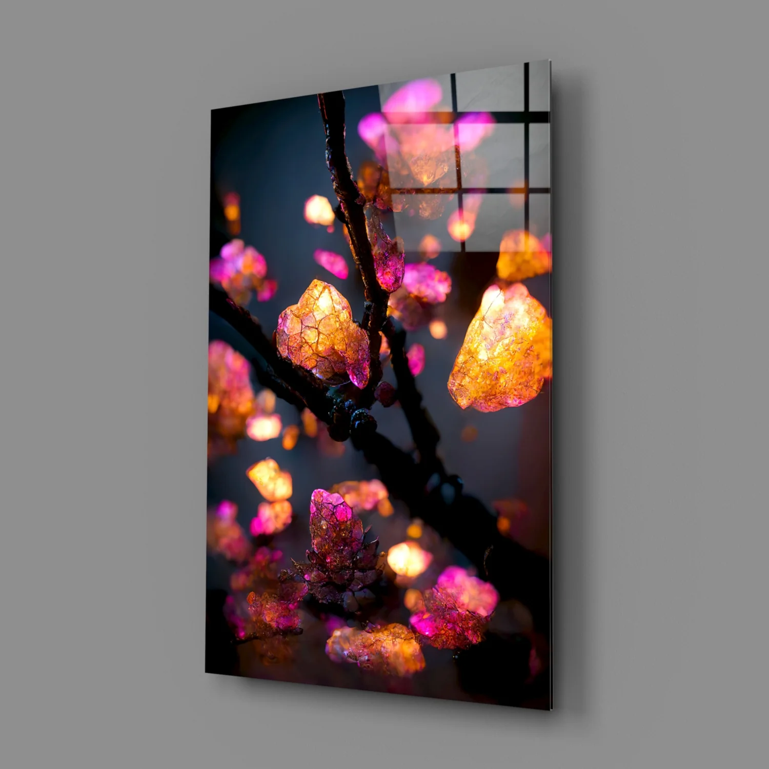 Fire Blooms Glass Art || Designer Collection - Image 3