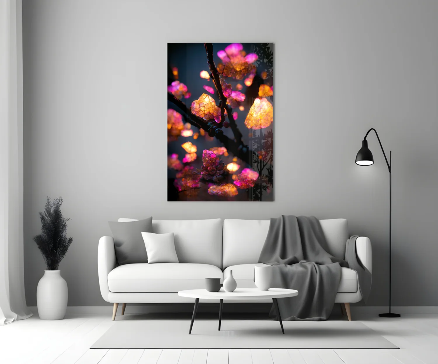 Fire Blooms Glass Art || Designer Collection - Image 4