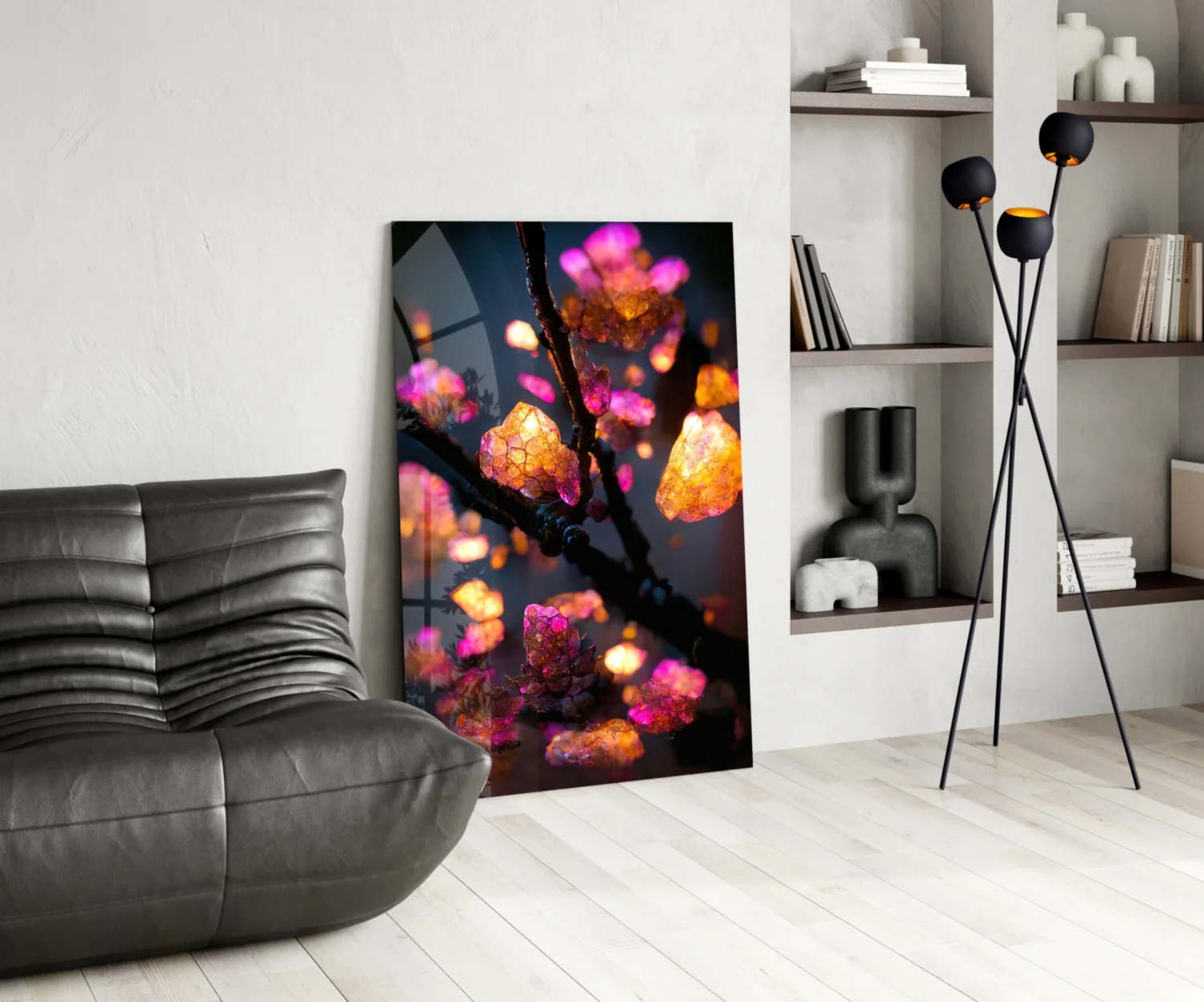 Fire Blooms Glass Art || Designer Collection - Image 6